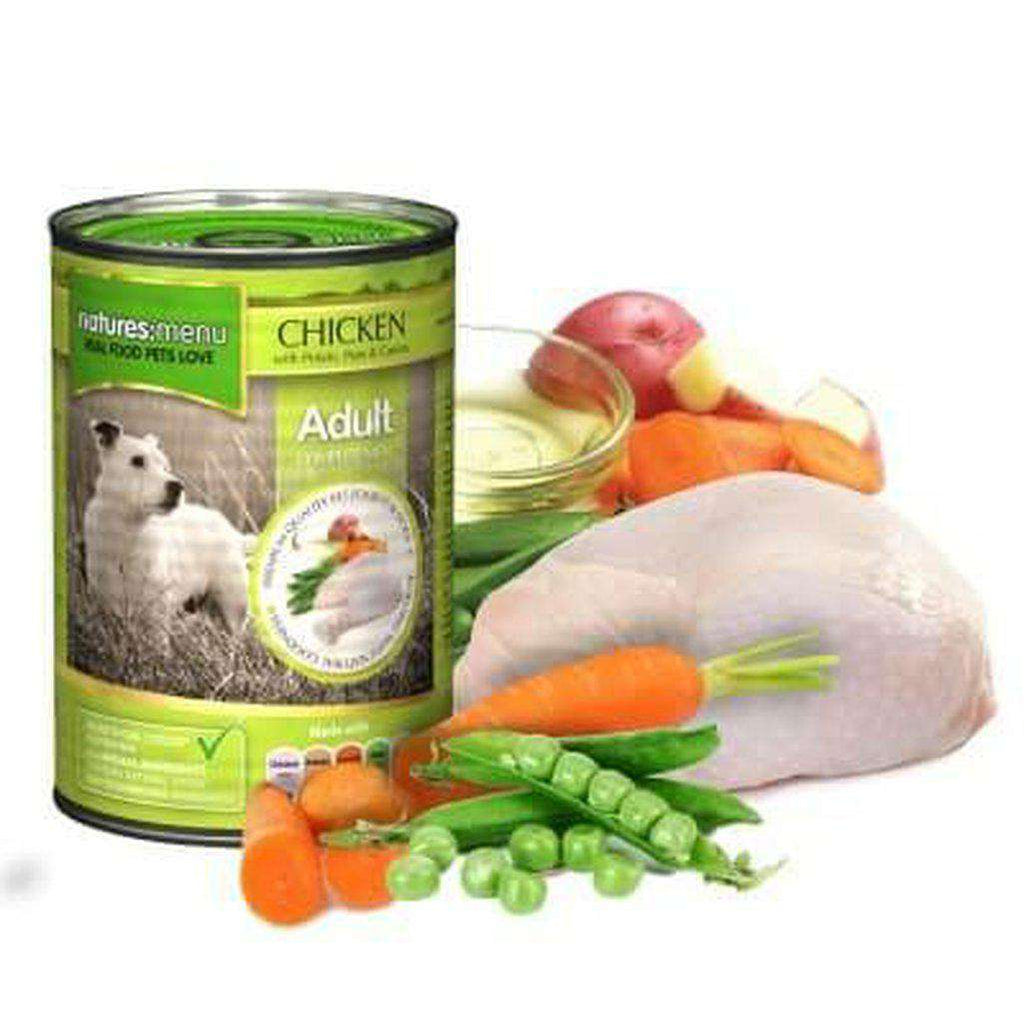 Natures Menu Chicken Dog Food Can 400g-Dog Wet Food-Natures Menu-Dofos Pet Centre