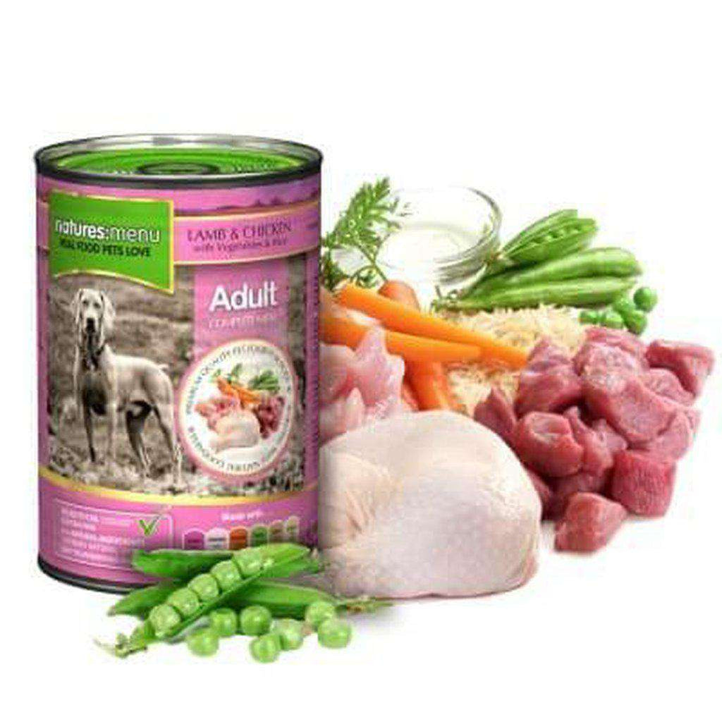 Natures Menu Lamb with Chicken Dog Food Can-Dog Wet Food-Natures Menu-Dofos Pet Centre