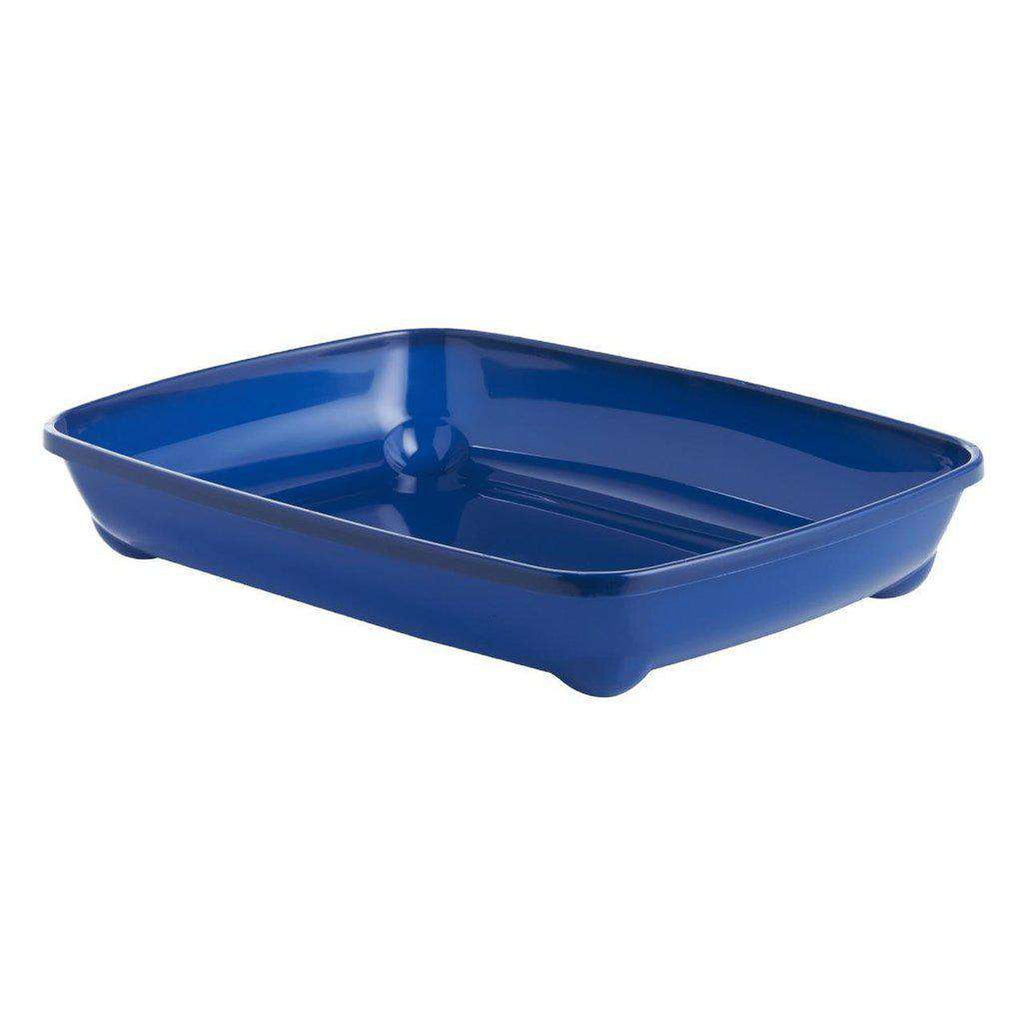 Cat Litter Tray - Various Sizes & Colours-Cat Accessories-Ferplast-37cm-Blue-Dofos Pet Centre