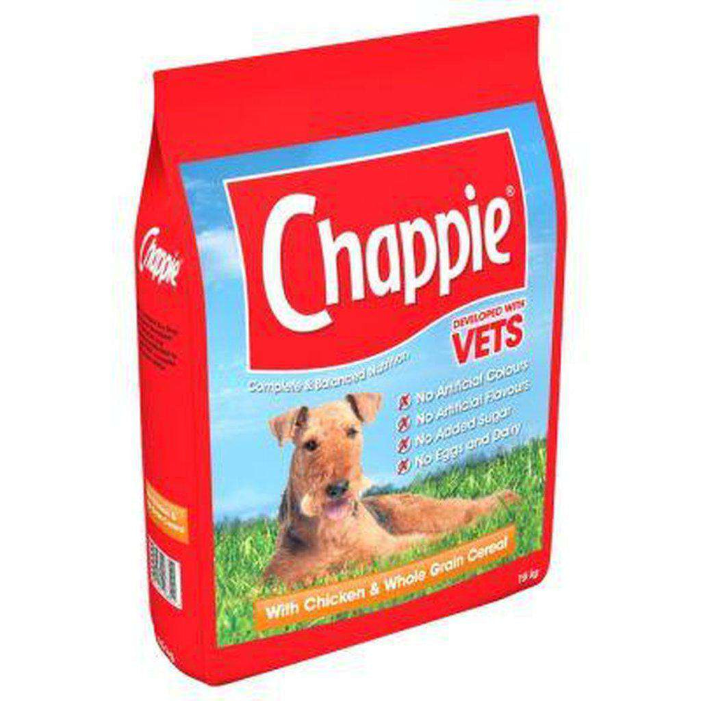 Chappie Complete Chicken & Wholegrain Cereal Dog Food-Dog Dry Food-Chappie-3kg-Dofos Pet Centre