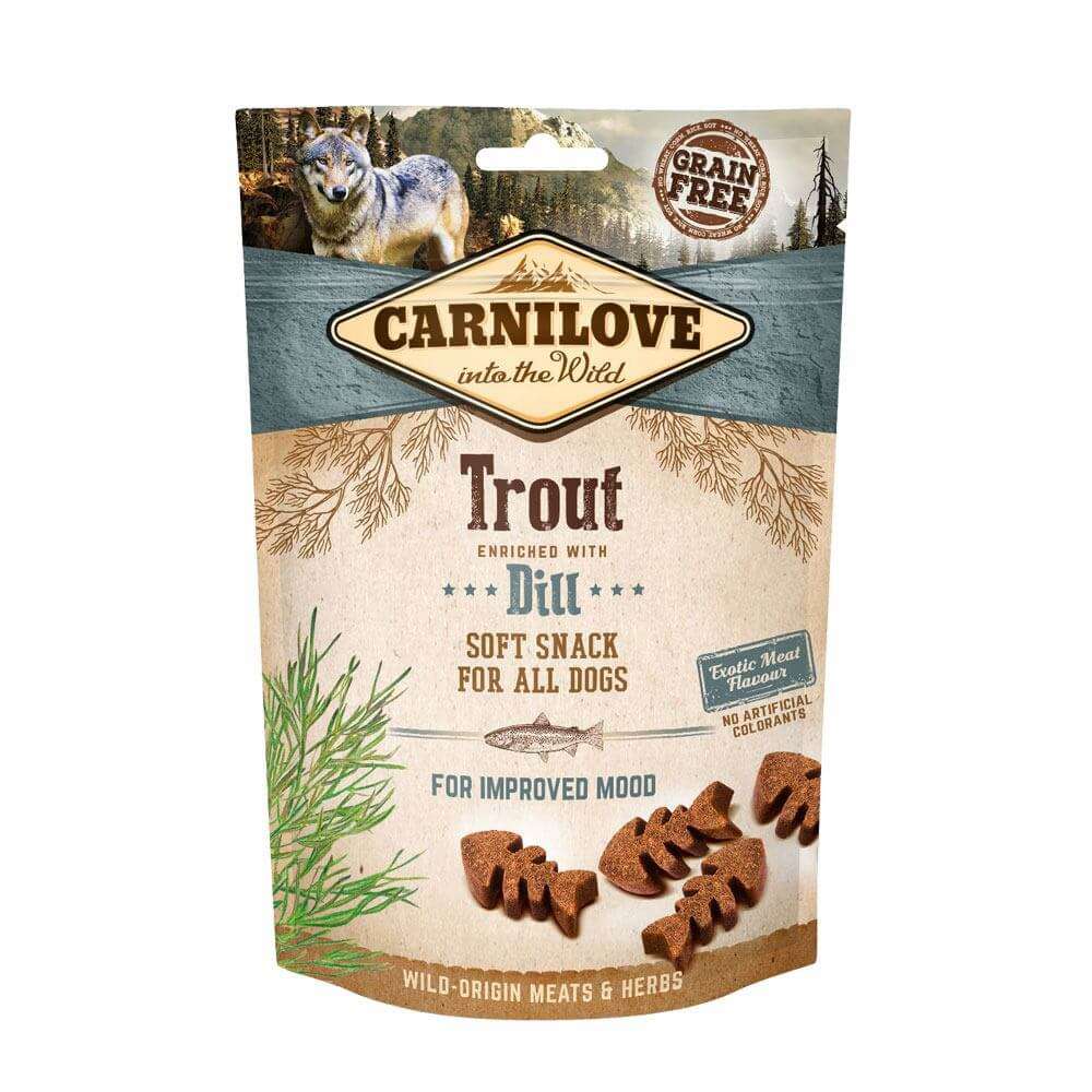 Carnilove Trout with Dill Soft Treat 200g-Dog Treat-Carnilove-Dofos Pet Centre