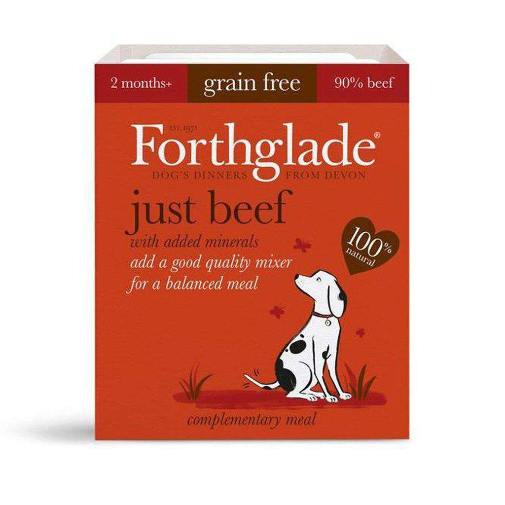 Forthglade Just 90% Chicken, Lamb & Beef Grain Free Multi Pack 12x395g-Dog Wet Food-Forthglade-Dofos Pet Centre