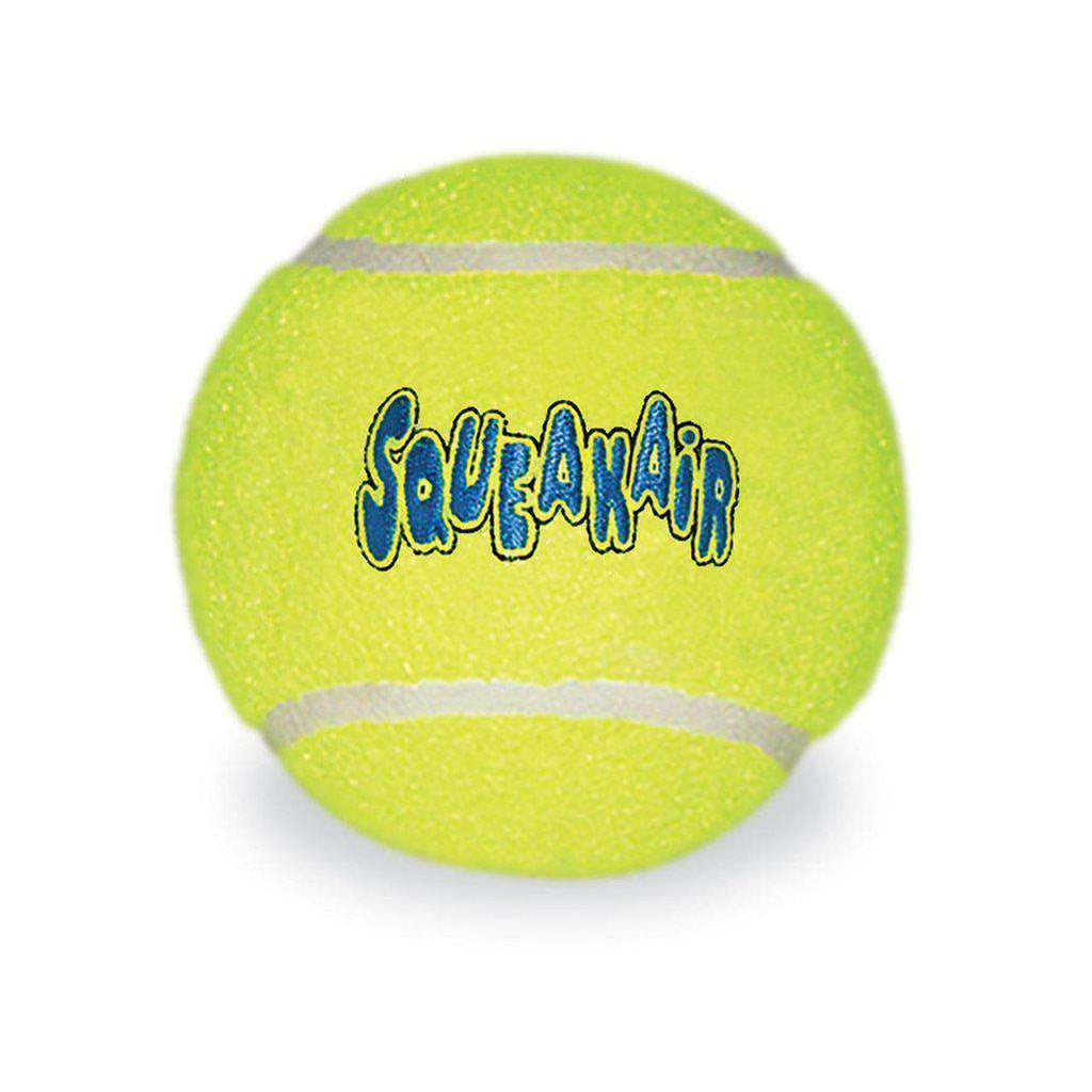 KONG Air Dog Squeakers Tennis Balls-Dog Toys-Kong-Medium Single-Dofos Pet Centre