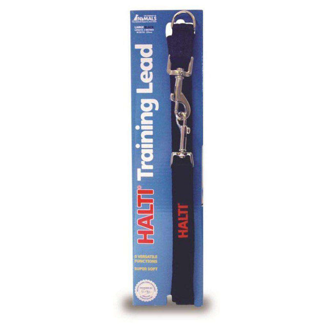 Halti Training Black Dog Lead-Dog Lead-Halti-Small-Dofos Pet Centre