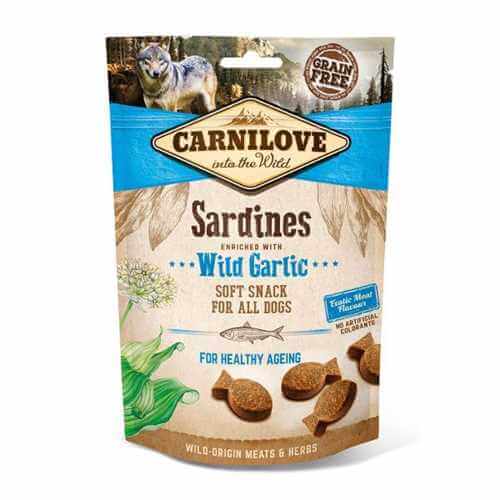 Carnilove Sardines with Wild Garlic Soft Treat 200g-Dog Treat-Carnilove-Dofos Pet Centre