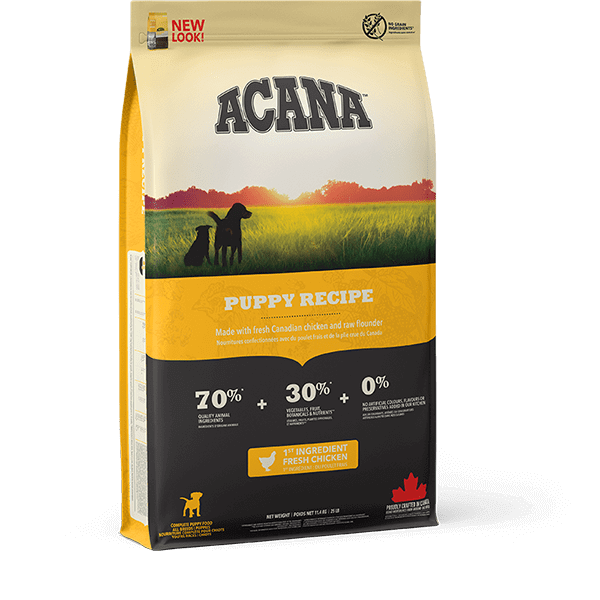 Acana Heritage Puppy and Junior Grain Free Dry Dog Food