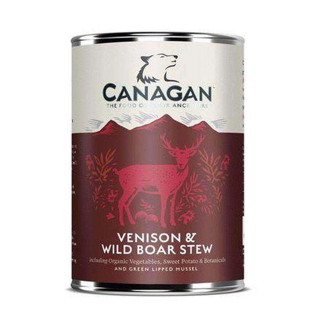 Canagan Venison & Wild Boar Stew Wet Dog Food 400g-Dog Wet Food-Canagan-Dofos Pet Centre