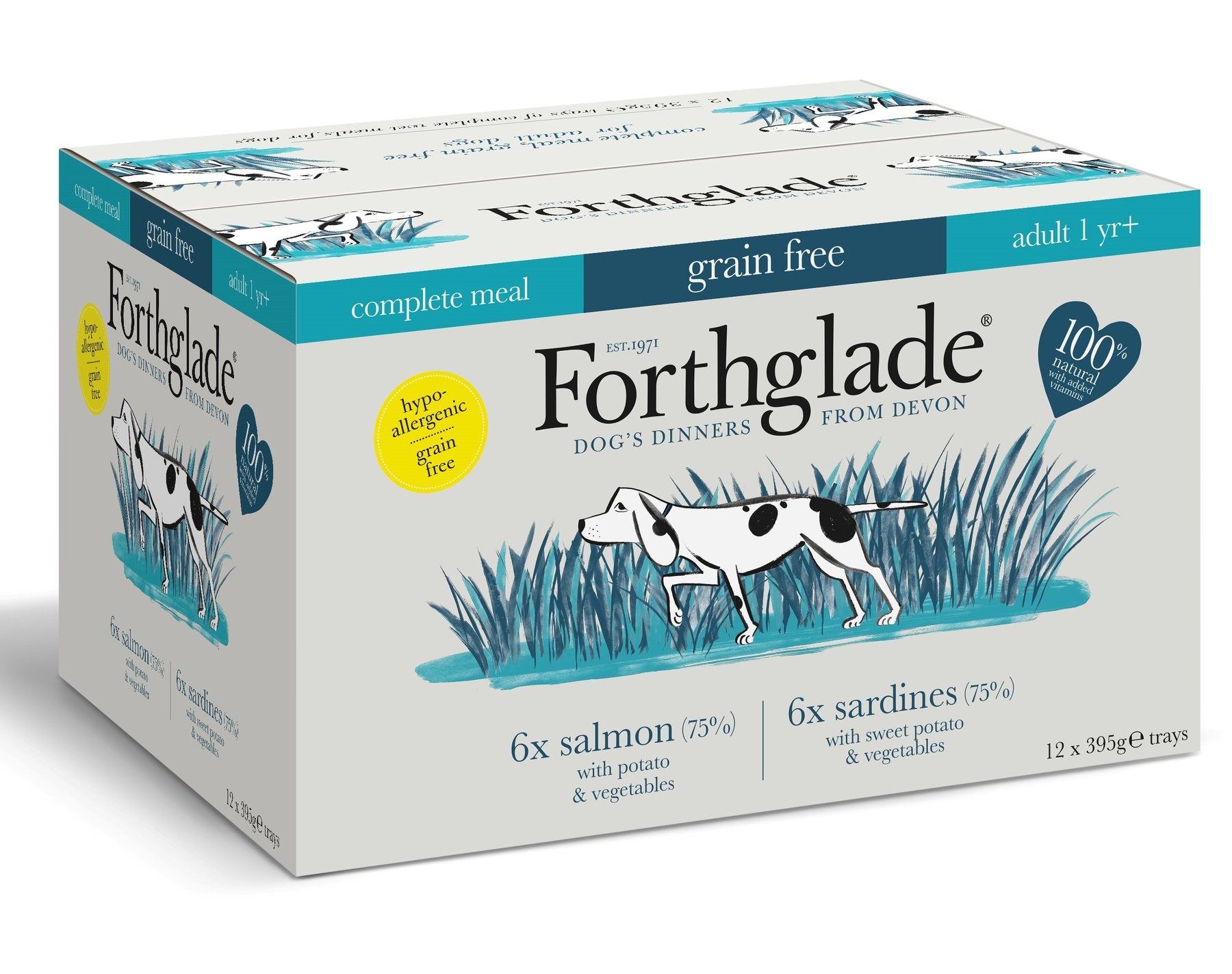 Forthglade Complete Fish Variety Pack 12 x 395g – Dofos Pet Centre