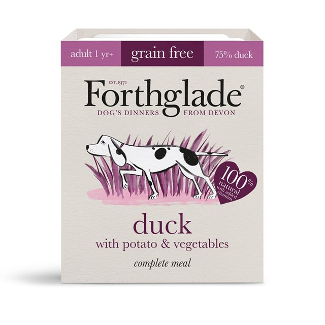 Forthglade Complete Grain Free Adult Duck Potato & Veg 395g