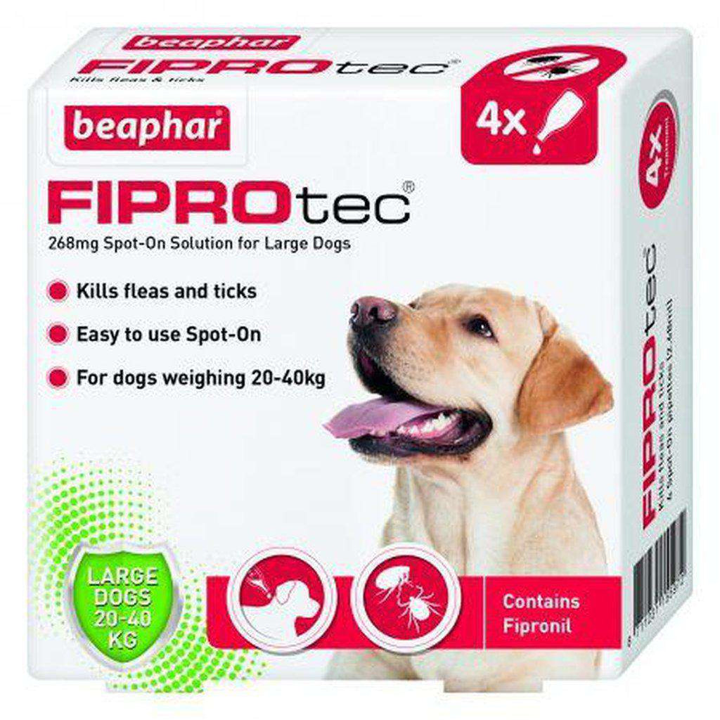 FIPROtec® Spot-On Como Solution for Dogs - All Sizes-Health & Treatments-Beaphar-Large 20kg-40kg-Dofos Pet Centre