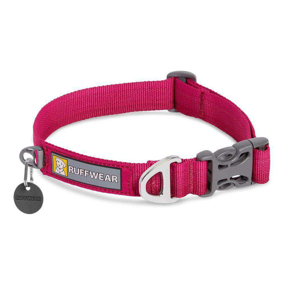 Ruffwear Front Range Collar-Dog Collar-Ruffwear-11-14"-Hisbiscus Pink-Dofos Pet Centre