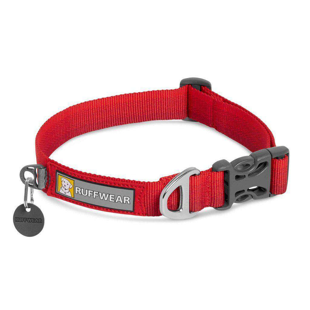 Ruffwear Front Range Collar-Dog Collar-Ruffwear-11-14"-Red Sumac-Dofos Pet Centre
