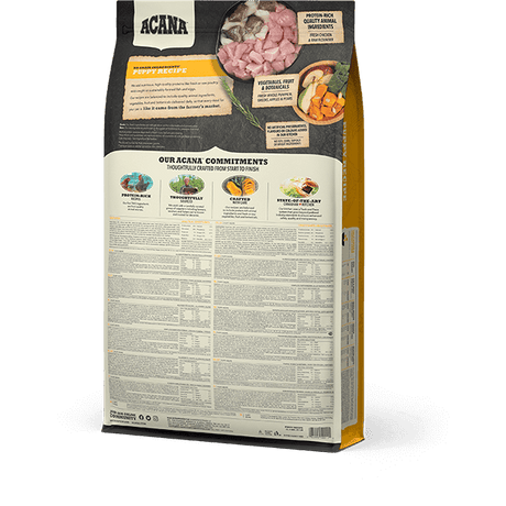Acana Heritage Puppy and Junior Grain Free Dry Dog Food