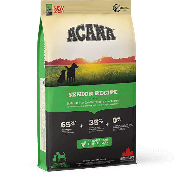 Acana Heritage Senior Grain Free Dog Food
