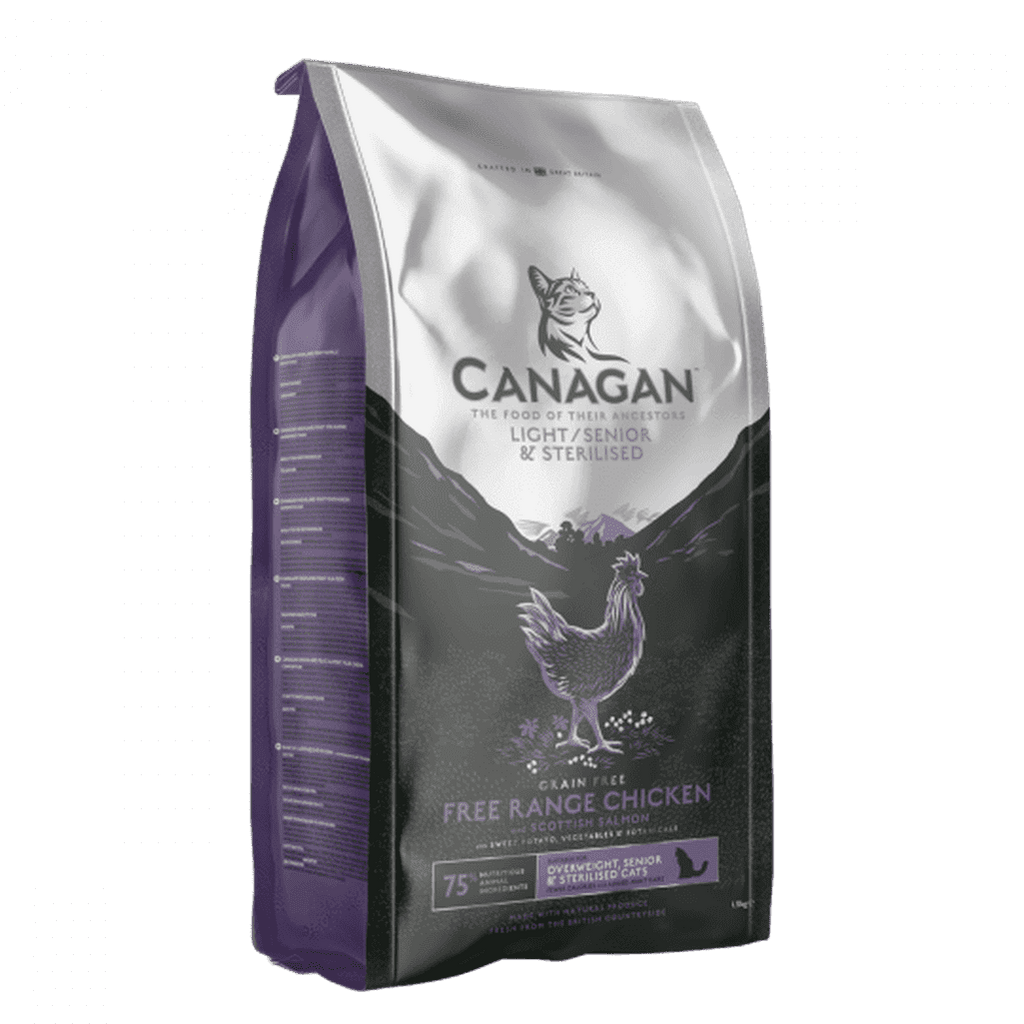 Canagan Senior/Light Grain Free Cat Food-Cat Dry Food-Canagan-375g-Dofos Pet Centre