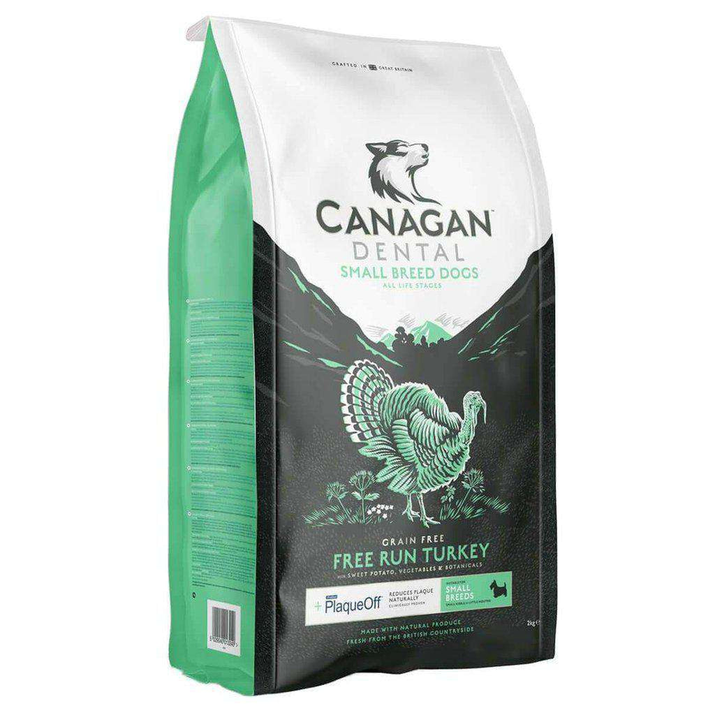 Canagan Small Breed Free Run Turkey Dental Grain Free Dog Food-Dog Dry Food-Canagan-2kg-Dofos Pet Centre