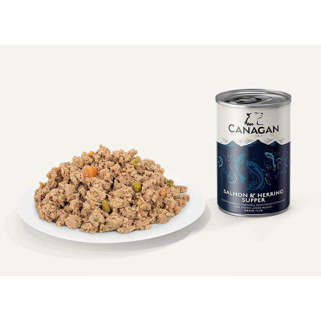 Canagan Salmon & Herring Supper Wet Dog Food 400g-Dog Wet Food-Canagan-Dofos Pet Centre
