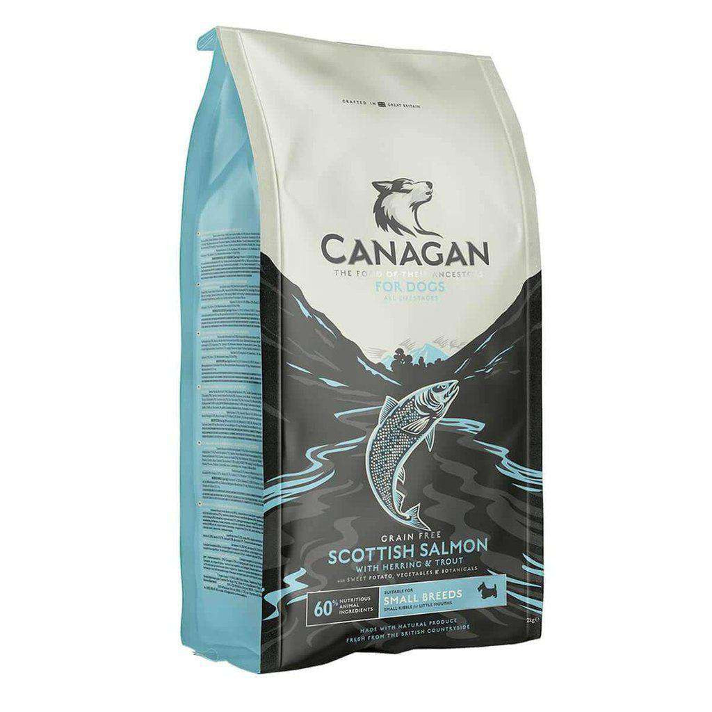Canagan Small Breed Salmon Grain Free Dog Food-Dog Dry Food-Canagan-2kg-Dofos Pet Centre