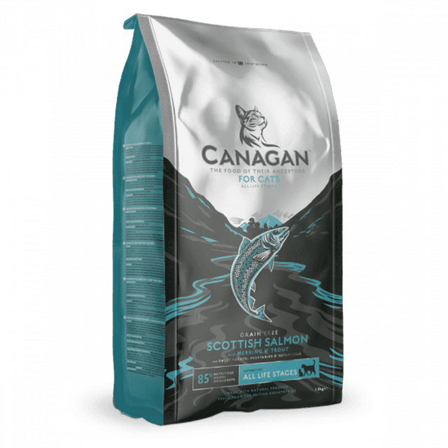 Canagan Scottish Salmon Grain Free Dry Cat Food-Cat Dry Food-Canagan-375g-Dofos Pet Centre