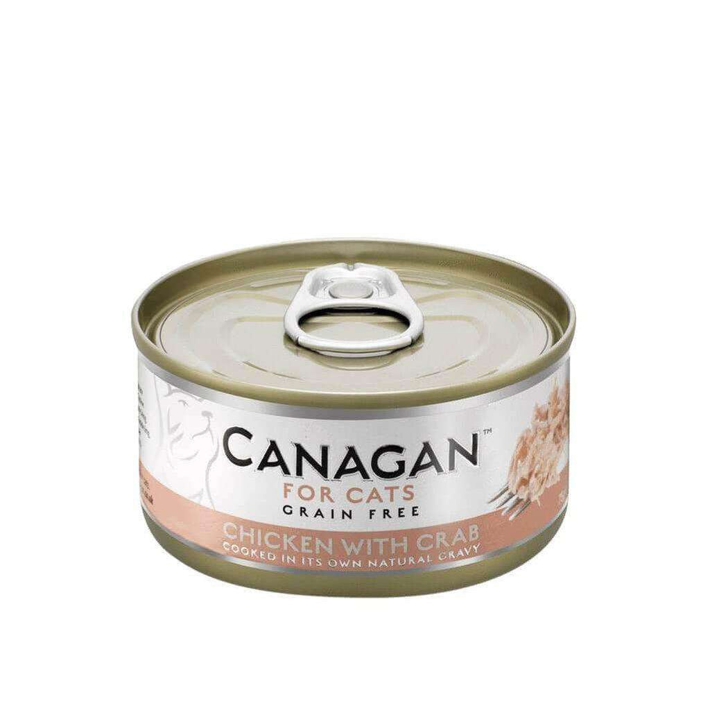 Canagan Chicken With Crab Can Cat Wet Food 75g-Cat Wet Food-Canagan-Dofos Pet Centre