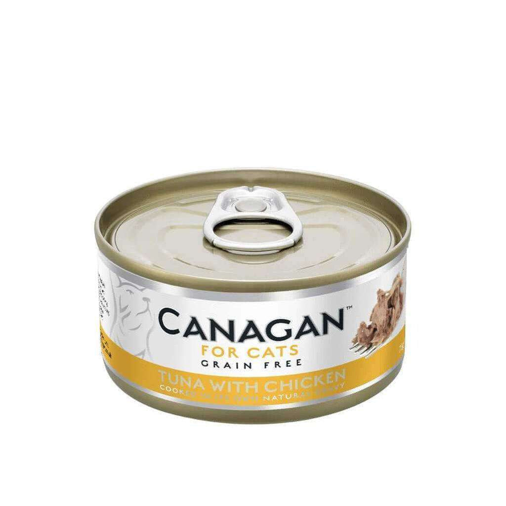 Canagan Tuna With Chicken Can Cat Wet Food 75g-Cat Wet Food-Canagan-Dofos Pet Centre