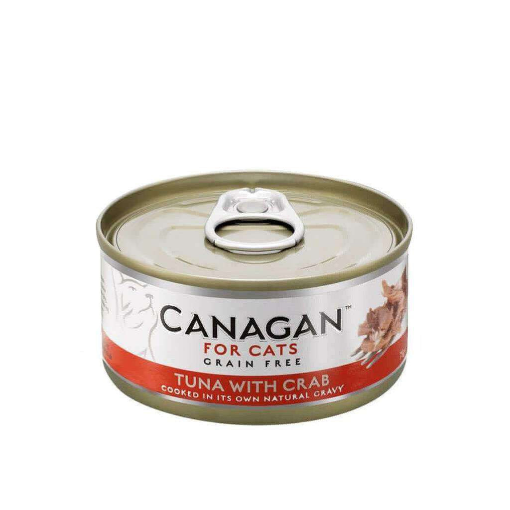 Canagan Tuna With Crab Can Cat Wet Food 75g-Cat Wet Food-Canagan-Dofos Pet Centre