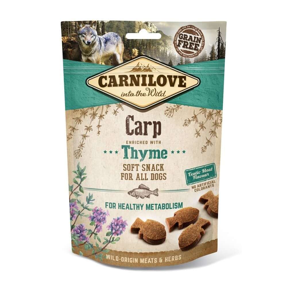 Carnilove Carp with Thyme Soft Treat 200g-Dog Treat-Carnilove-Dofos Pet Centre