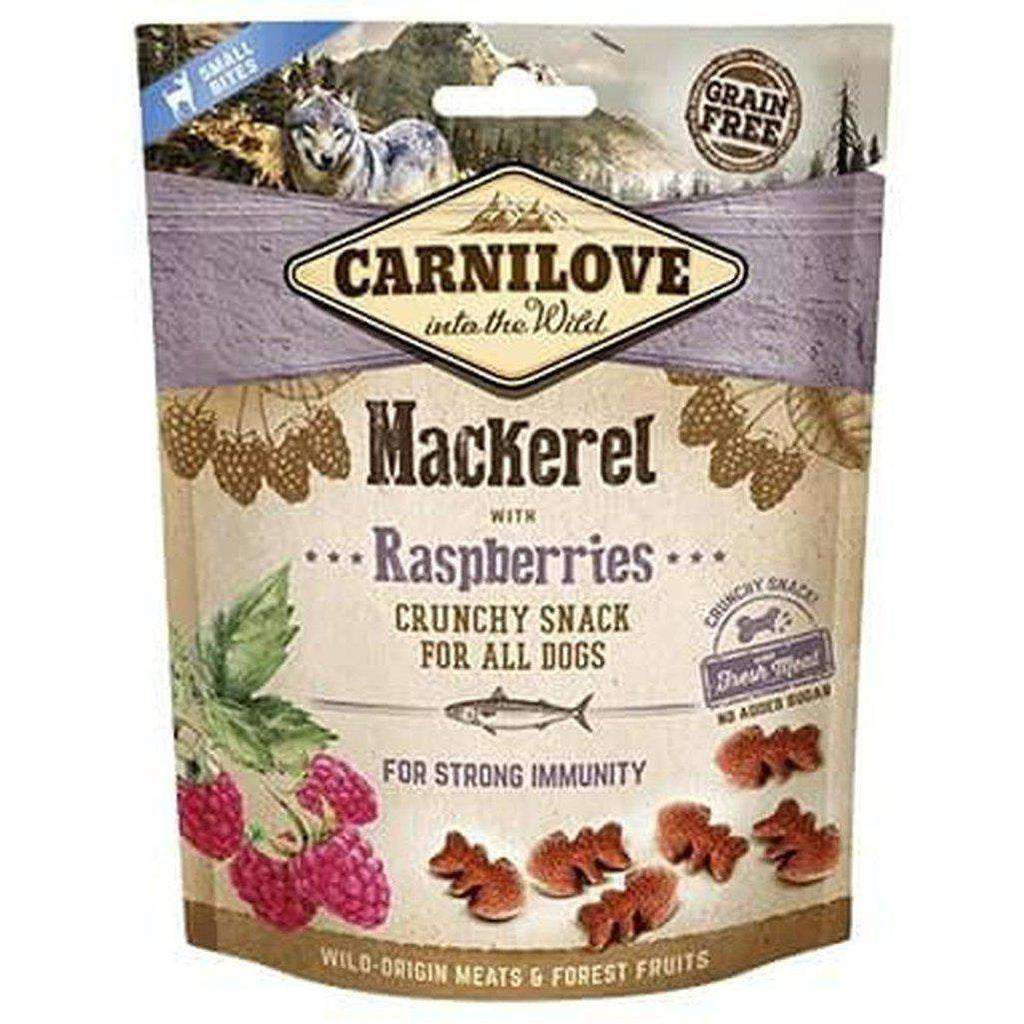 Carnilove Mackerel With Raspberries 200g-Dog Treat-Carnilove-Dofos Pet Centre
