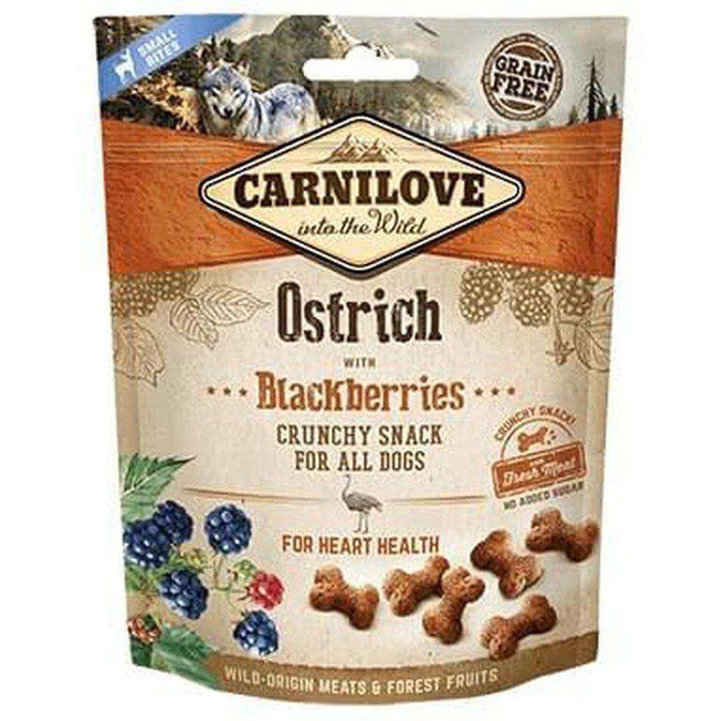 Carnilove Ostrich With Blackberries 200g-Dog Treat-Carnilove-Dofos Pet Centre