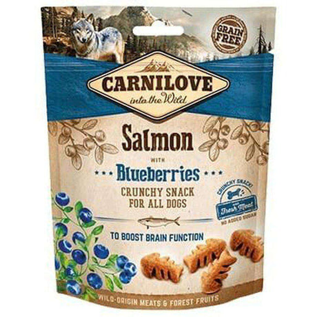 Carnilove Salmon with Blueberries 200g-Dog Treat-Carnilove-Dofos Pet Centre