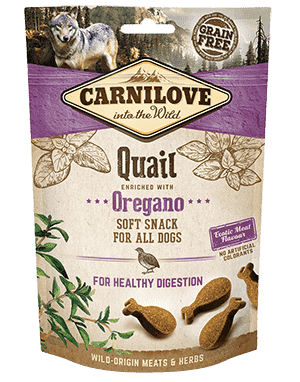 Carnilove Quail with Oregano Garlic Soft Treat 200g-Dog Treat-Carnilove-Dofos Pet Centre
