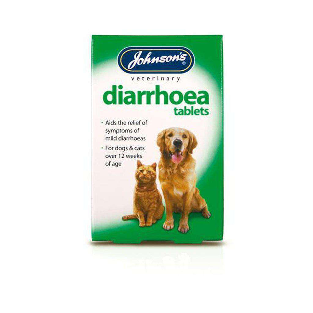 Johnsons Diarrhoea Tablets-Health & Treatments-Johnsons-Dofos Pet Centre