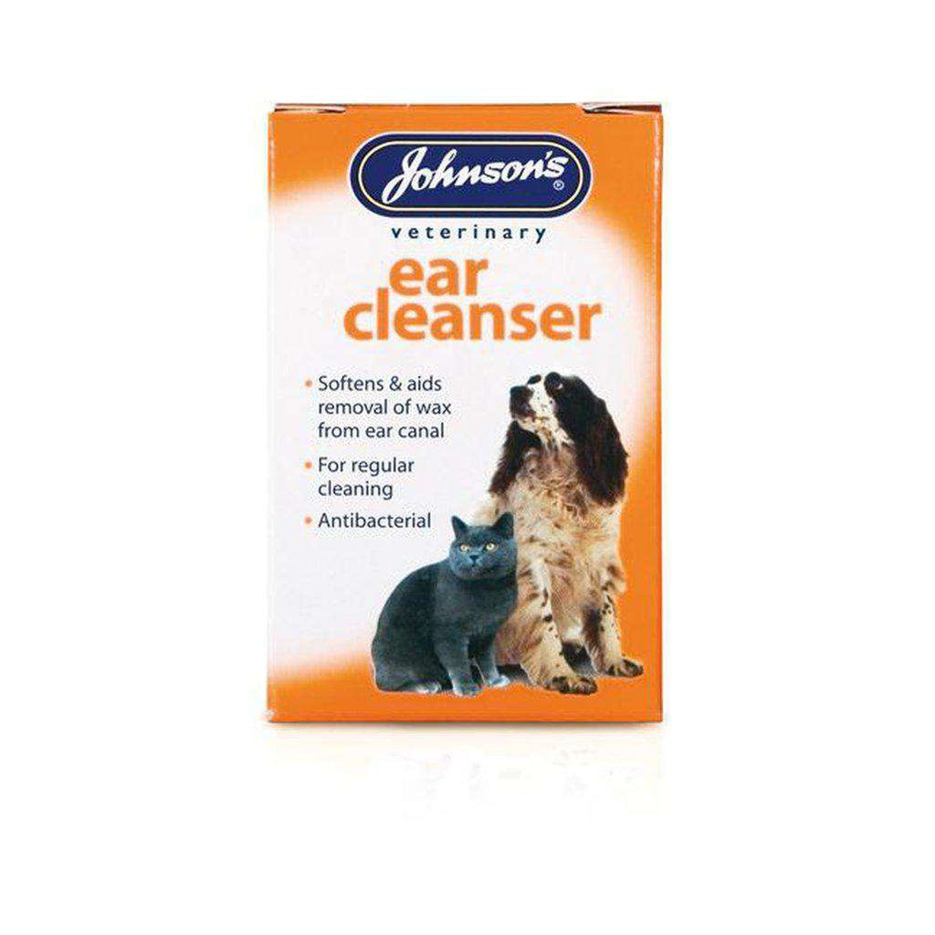 Johnsons Ear Cleanser 18ml for dogs and cats-Health & Treatments-Johnsons-Dofos Pet Centre