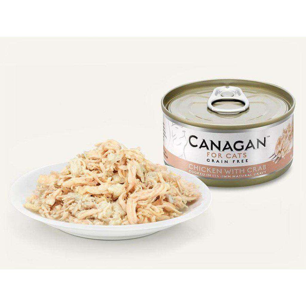 Canagan Chicken With Crab Can Cat Wet Food 75g-Cat Wet Food-Canagan-Dofos Pet Centre