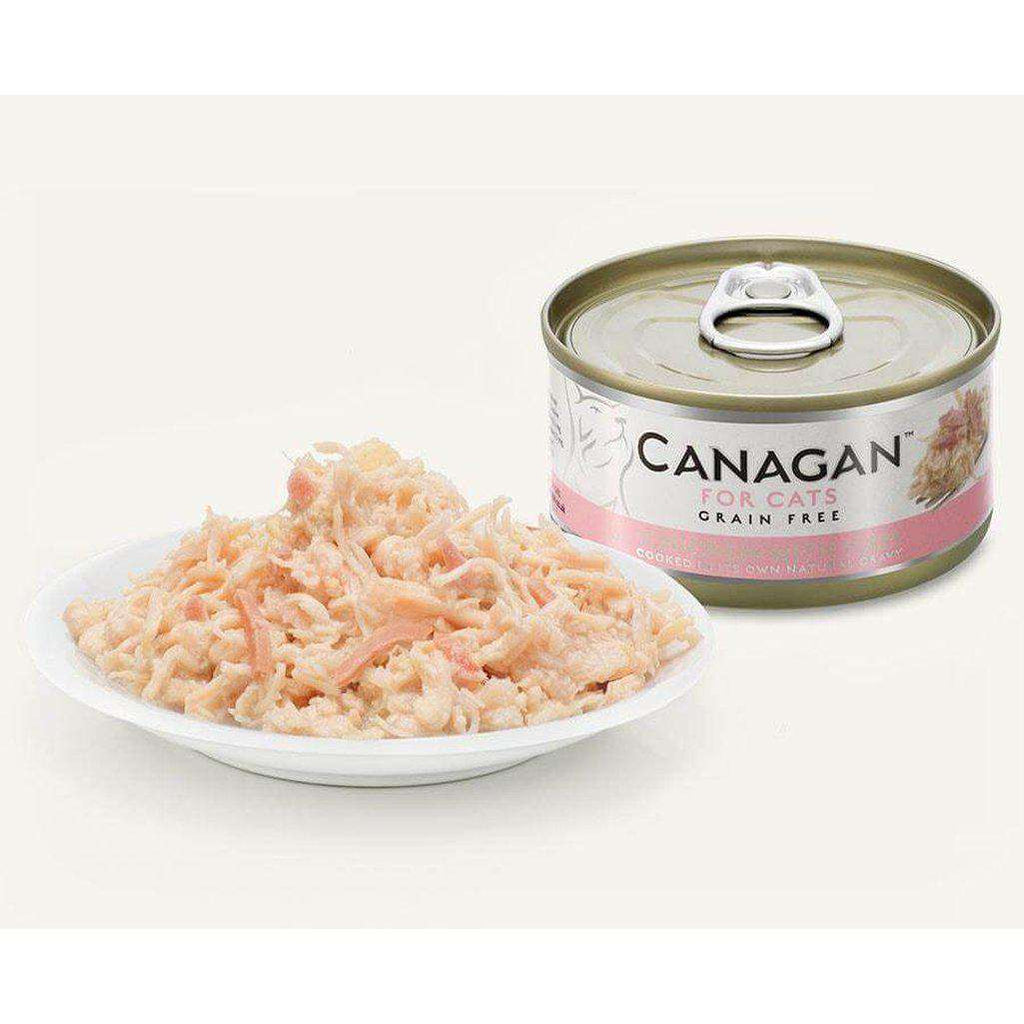 Canagan Chicken With Ham Can Cat Wet Food 75g-Cat Wet Food-Canagan-Dofos Pet Centre
