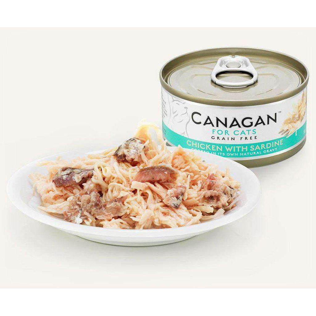 Canagan Chicken With Sardine Can Cat Wet Food 75g-Cat Wet Food-Canagan-Dofos Pet Centre
