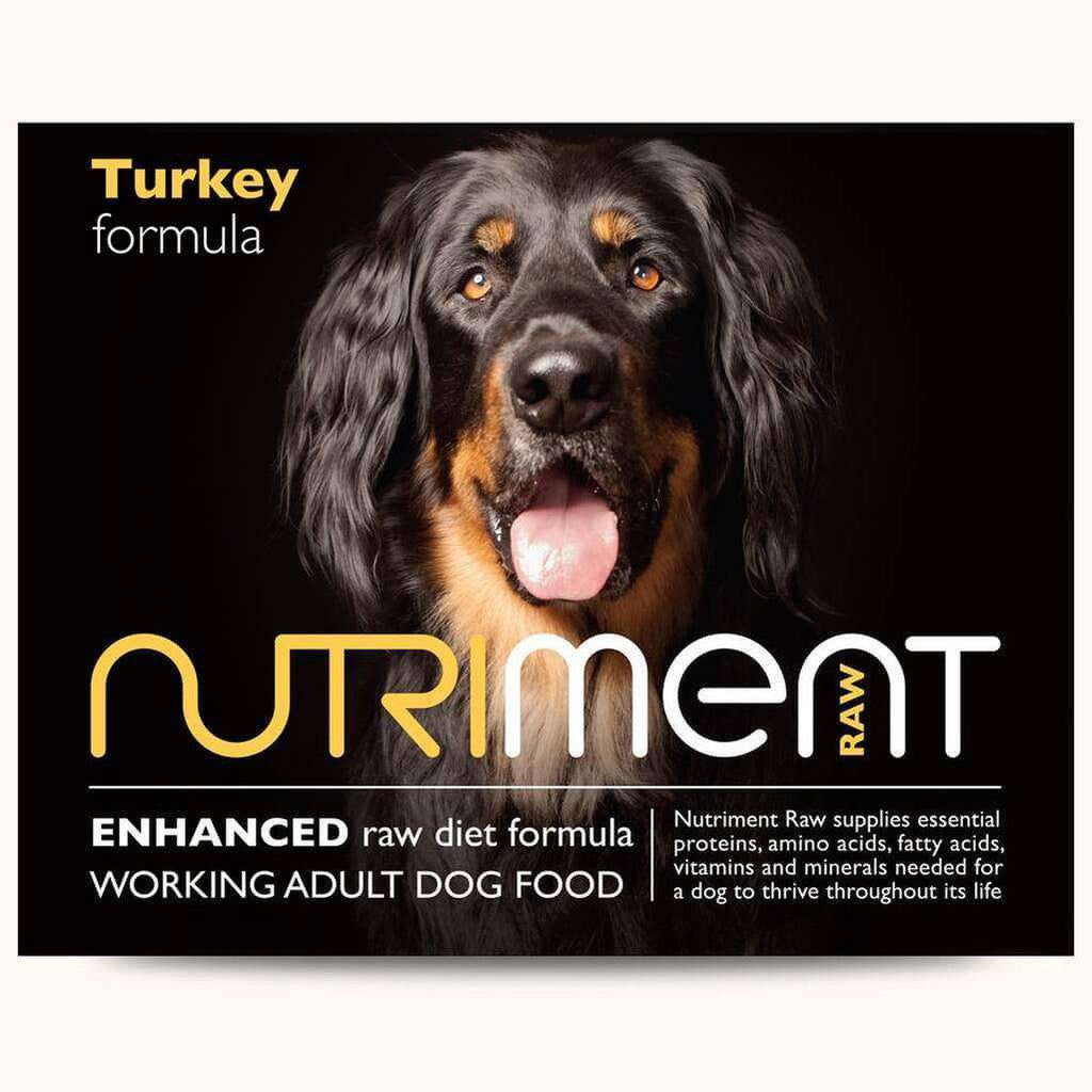 Nutriment Turkey Formula Adult Raw Dog Food-Raw Food-Dofos Pet Centre-500g-Dofos Pet Centre