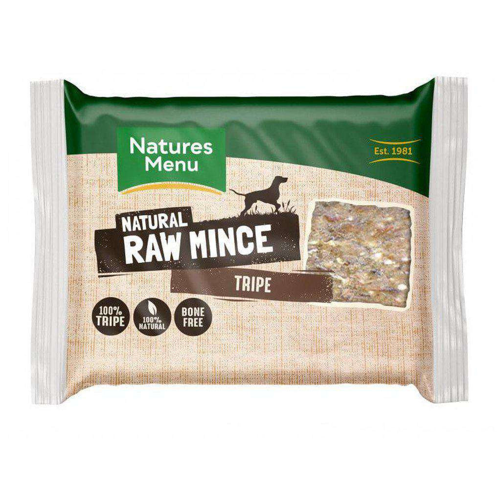 Natures Menu Tripe Portions Raw Dog Food 400g-Raw Food-Natures Menu-Dofos Pet Centre