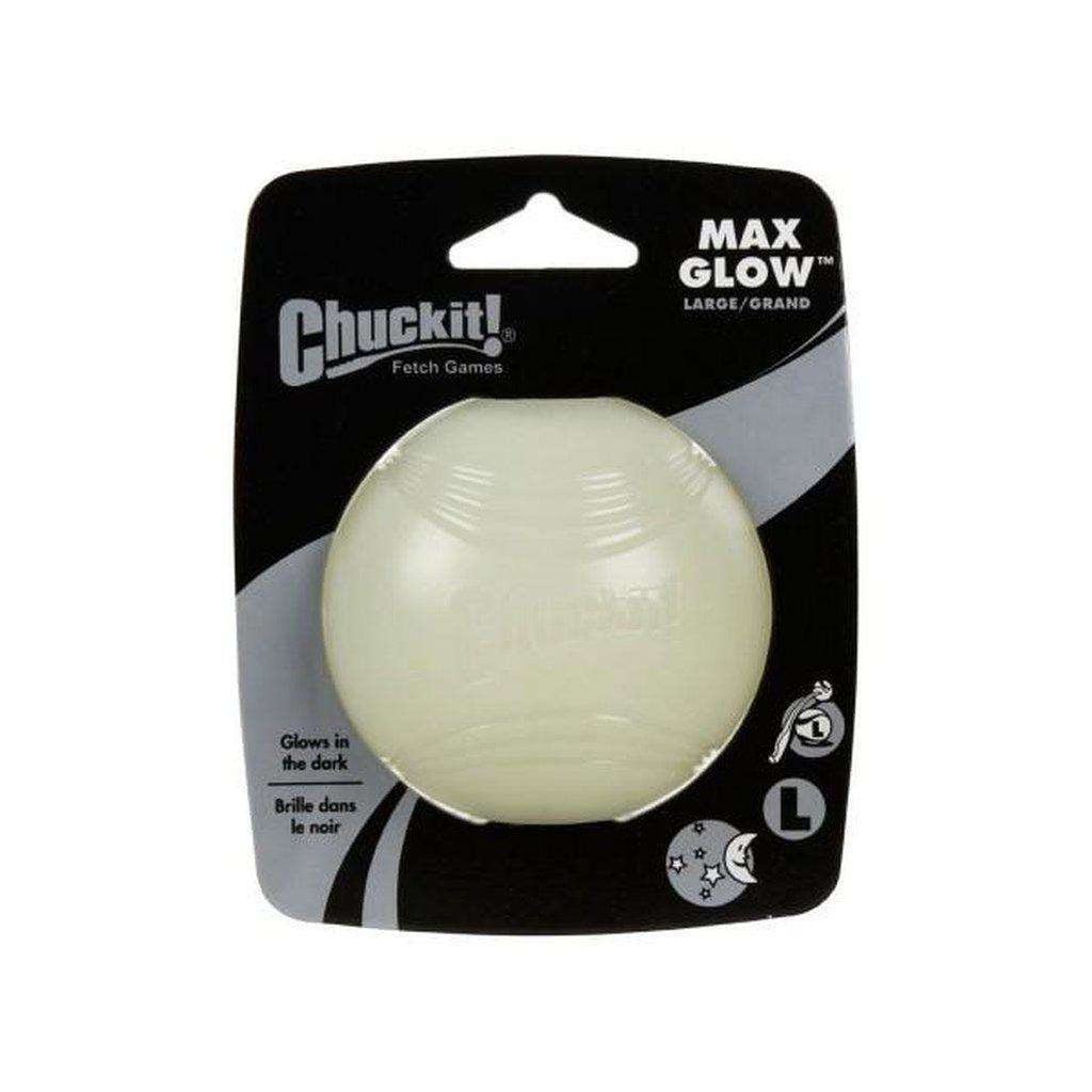 Chuckit! Max Glow Ball Dog Toy-Dog Toys-Chuckit-Small Single Ball-Dofos Pet Centre