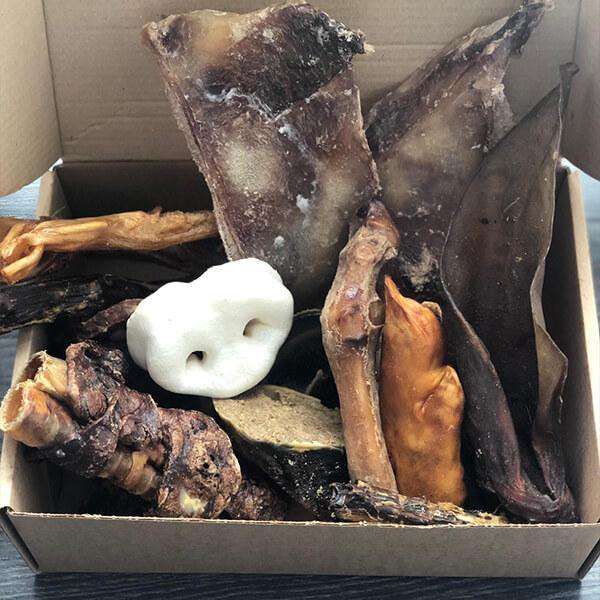 Dog Mystery Natural Treat Box-Dog Treat-Dofos Pet Centre-£10-Dofos Pet Centre