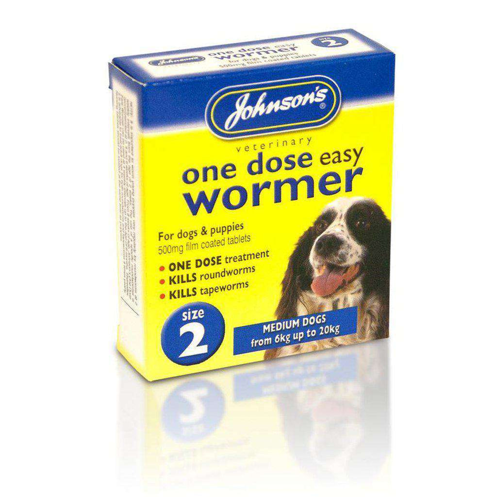 Johnsons One Dose Easy Wormer - All Sizes-Health & Treatments-Johnsons-2-Dofos Pet Centre