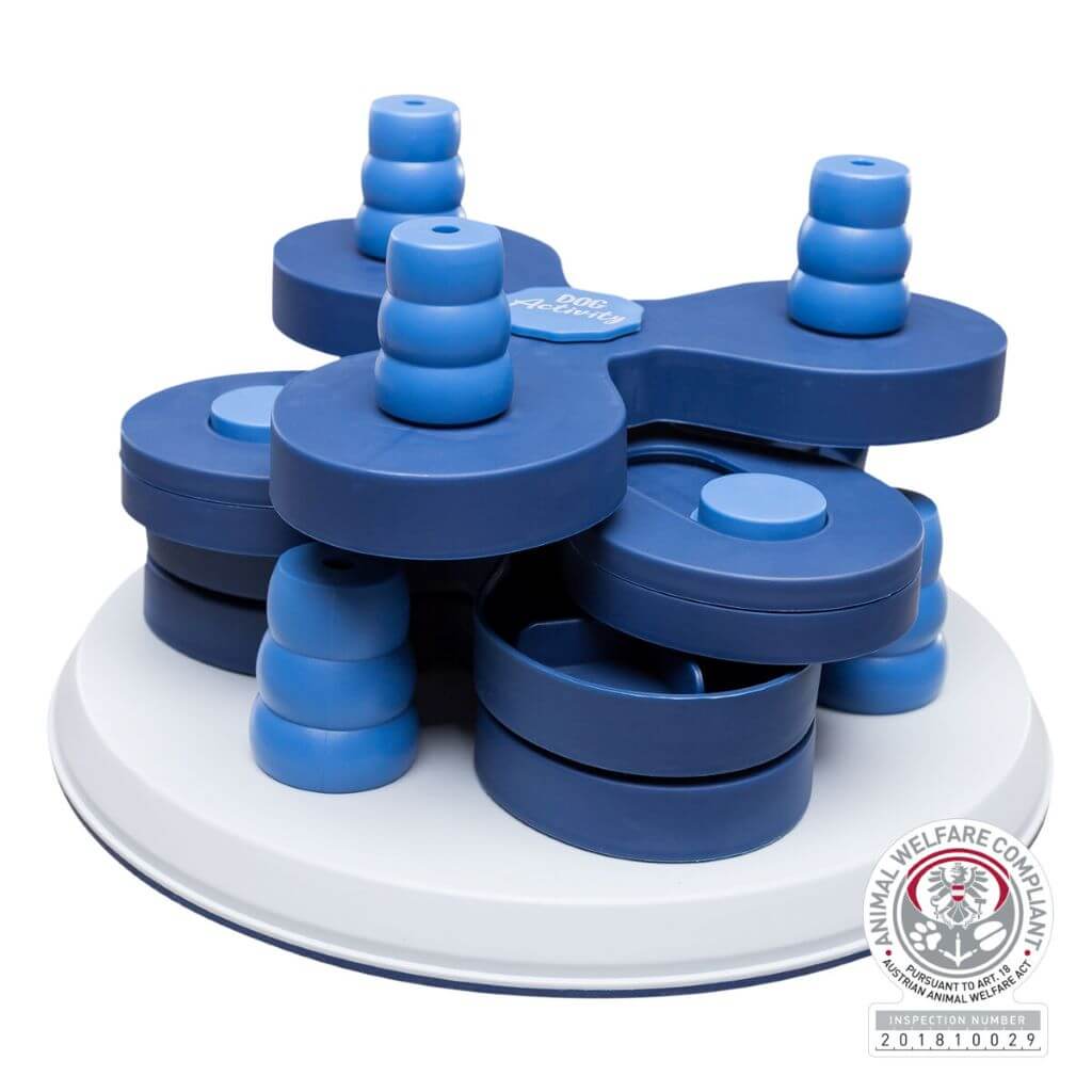 Trixie Dog Activity Flower Tower Strategy Game
