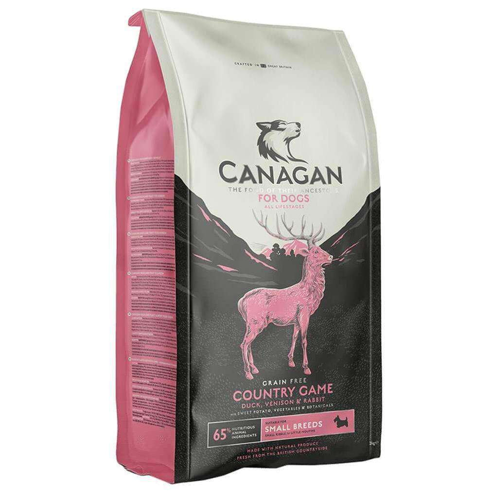 Canagan Small Breed Game Grain Free Dog Food-Dog Dry Food-Canagan-2kg-Dofos Pet Centre
