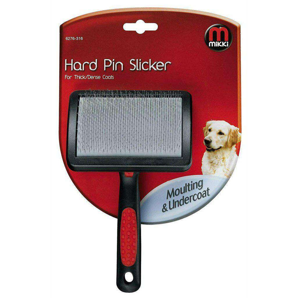 Mikki Hard Pin Slicker For Thick Coats-Dog Grooming-Mikki-Small-Dofos Pet Centre