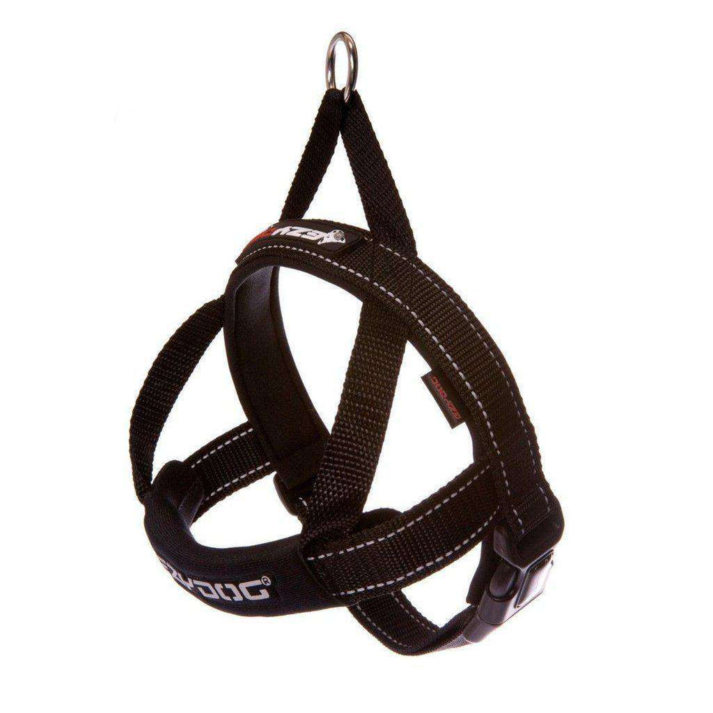 EzyDog Quick Fit Harness - All Colours-Dog Harness-Ezydog-Xs-Black-Dofos Pet Centre