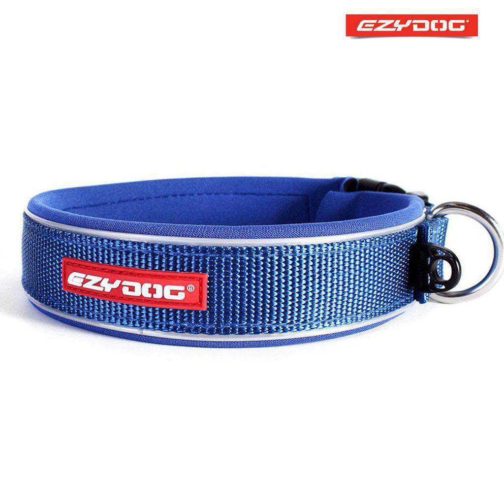 EzyDog Neo Classic Dog Collar- All Colours-Dog Collar-Ezydog-Xs-Blue-Dofos Pet Centre