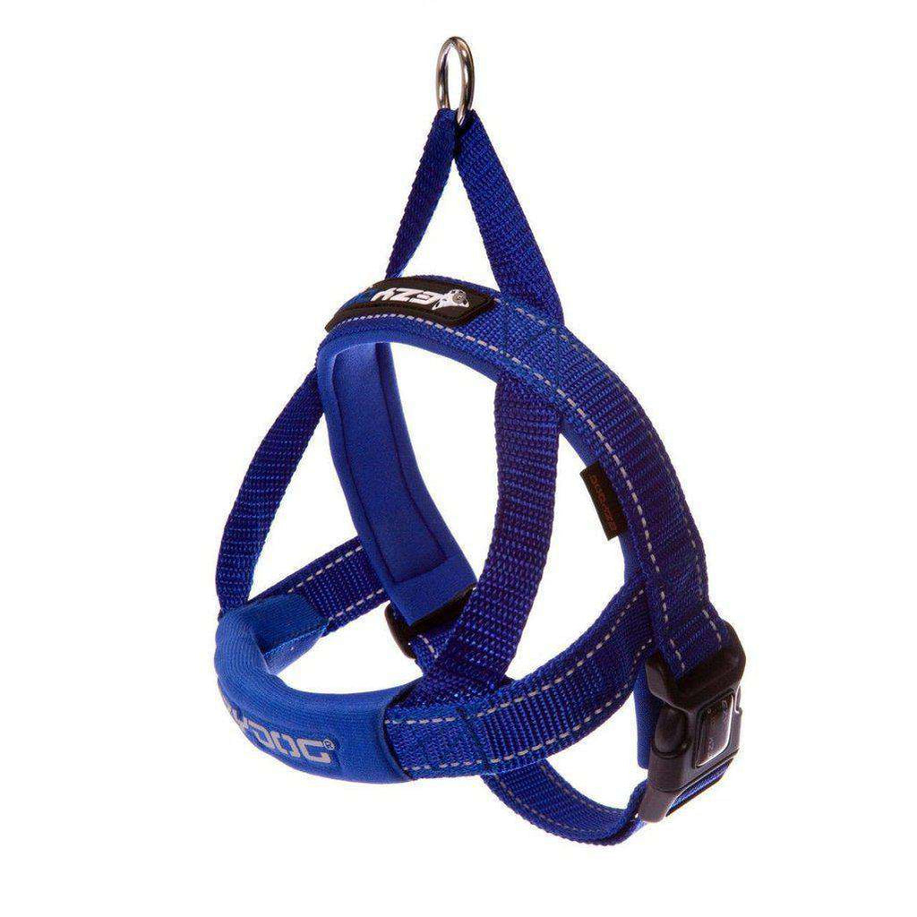 EzyDog Quick Fit Harness - All Colours-Dog Harness-Ezydog-Xs-Blue-Dofos Pet Centre
