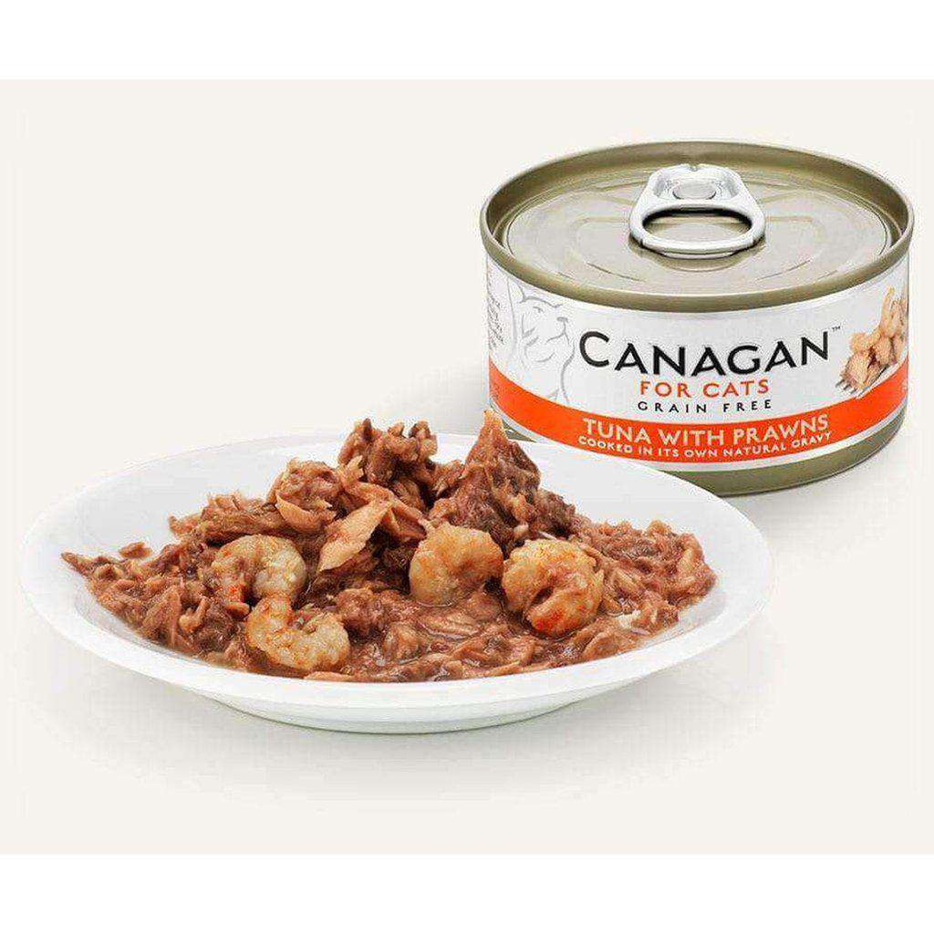 Canagan Tuna With Prawns Can Cat Wet Food 75g-Cat Wet Food-Canagan-Dofos Pet Centre