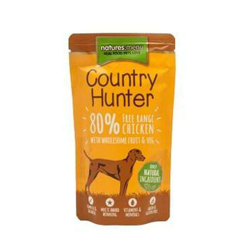 Natures Menu Country Hunter Free Range Chicken Dog Food Pouch-Dog Wet Food-Natures Menu-6x150g(Box)-Dofos Pet Centre