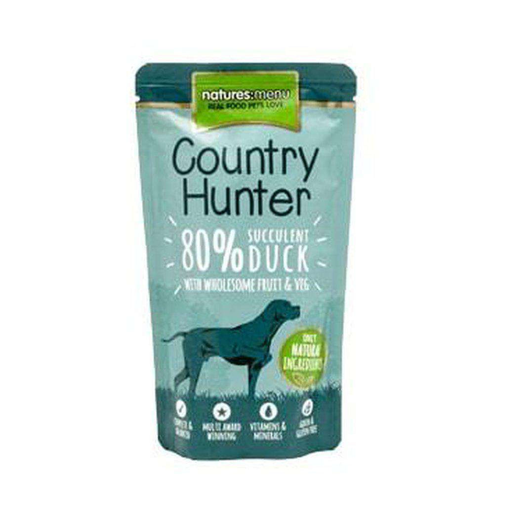Natures Menu Country Hunter Succulent Duck Dog Food Pouch-Dog Wet Food-Natures Menu-1x150g-Dofos Pet Centre